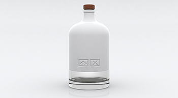 3D-Render bottle
