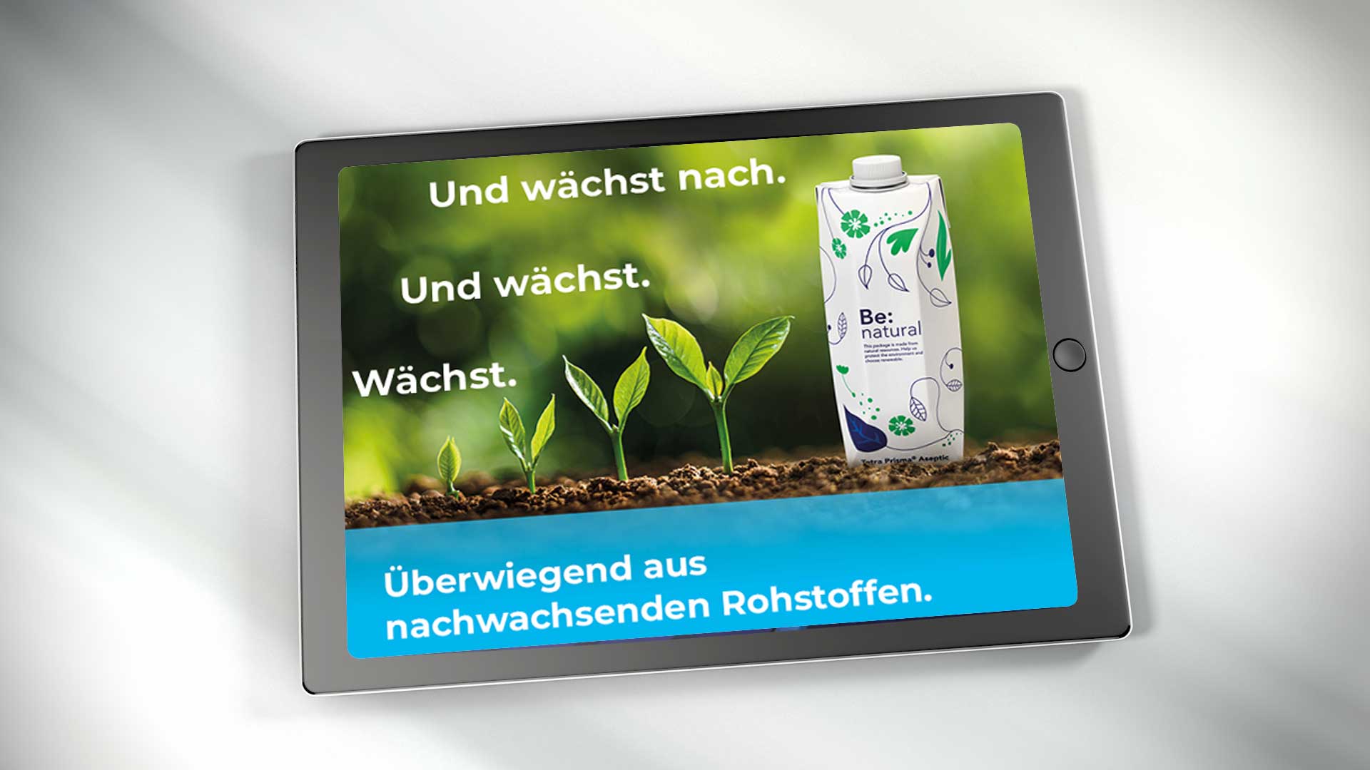 Webbanner für Tetra Pak