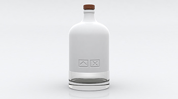 3D-Render bottle